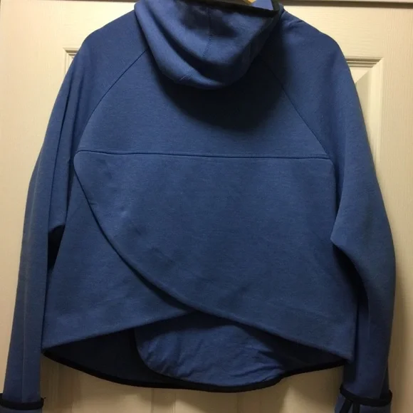 Nike Blue Asymmetrical Zip Jacket - Picture 4 of 6